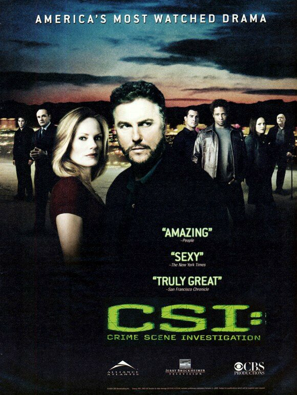 C.S.I. Место преступления (2000) - смотреть онлайн
